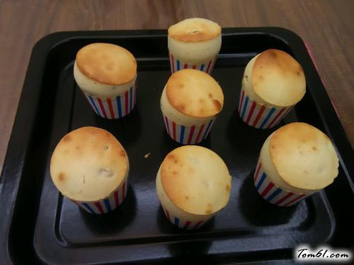 【自制烤葡萄蛋糕】