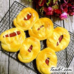 小麦胚芽热狗面包的做法