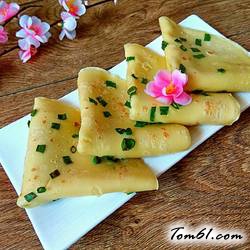 小葱鸡蛋煎饼的做法