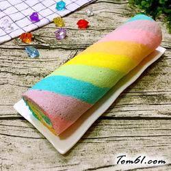 彩虹蛋糕卷的做法