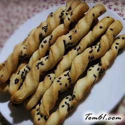 黑芝麻磨牙棒的做法