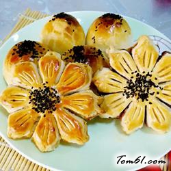 莲蓉酥（豆沙酥）的做法