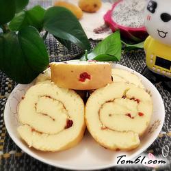 蔓越莓蛋糕卷的做法2