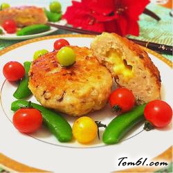 温暖之心--鸡脯奶酪肉包的做法