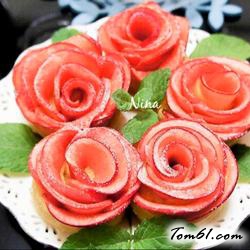 花朵苹果挞的做法