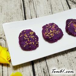 香煎紫薯饼的做法