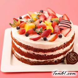 雪域草莓裸蛋糕的做法