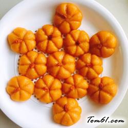 南瓜糯米饼的做法2