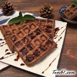 可可华夫饼的做法2