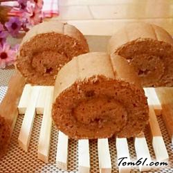 可可蛋糕卷的做法