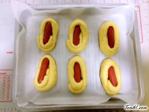 【小麦胚芽热狗面包】