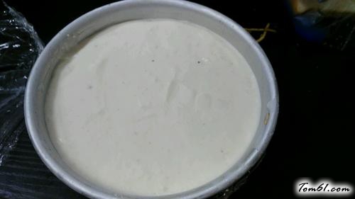 【蓝莓渐变冻芝士蛋糕】