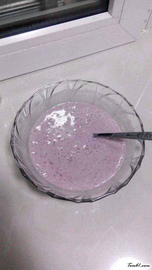 【蓝莓酸奶慕斯】