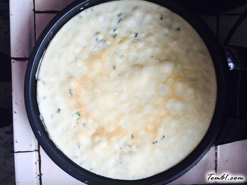 【韭菜鸡蛋饼】