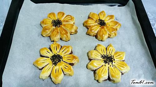 【莲蓉酥（豆沙酥）】