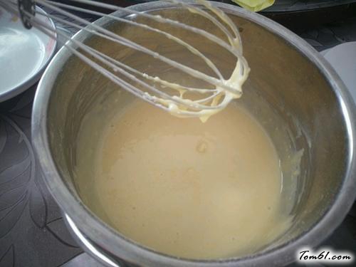 【柠檬巧克力酱蛋糕卷】