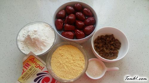 【玉米面发糕】