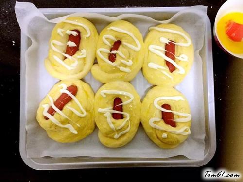 【小麦胚芽热狗面包】