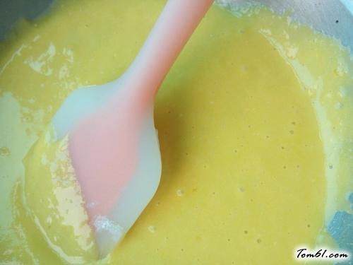 【南瓜玉米面蛋糕】