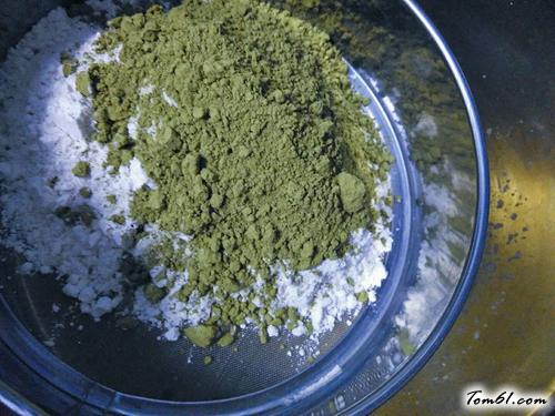 【抹茶蜜豆卷】