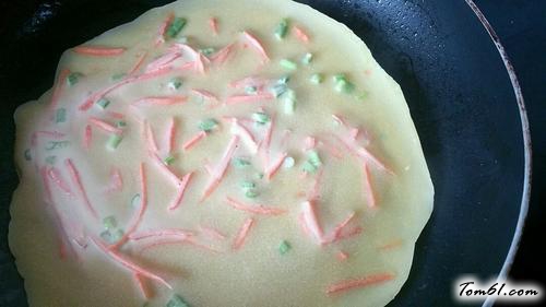 【红萝卜玉米面饼】