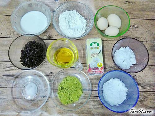 【抹茶蜜豆卷】