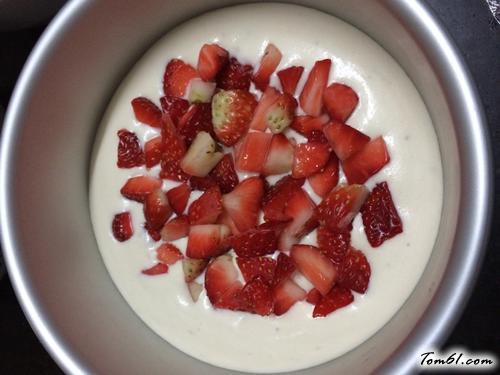 【草莓慕斯蛋糕】