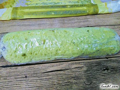 【抹茶蜜豆卷】