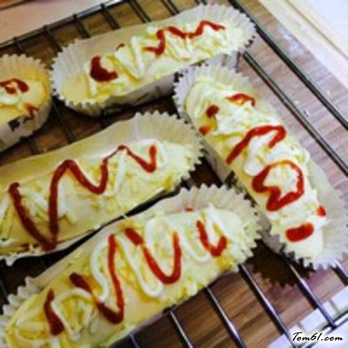 【葱香芝士面包】