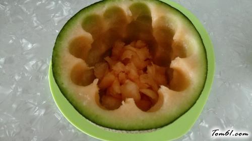 【哈密瓜芋圆捞】