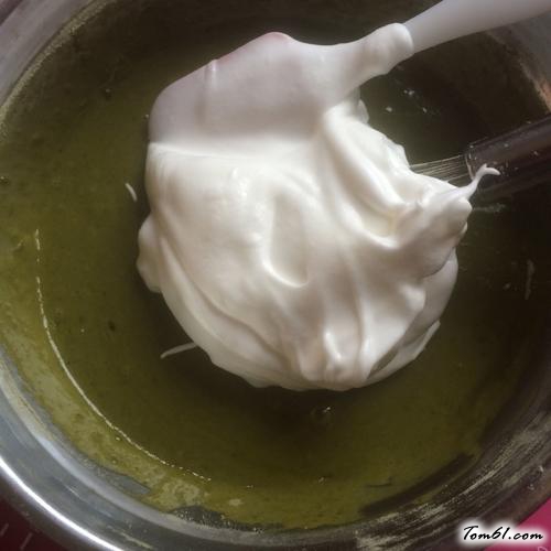 【抹茶戚风蛋糕】