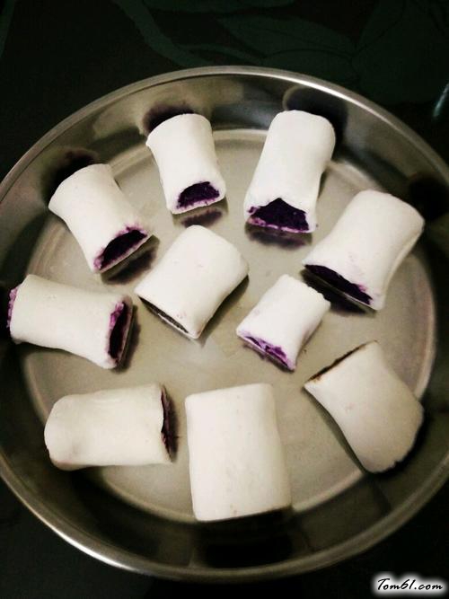 【水晶紫薯卷】