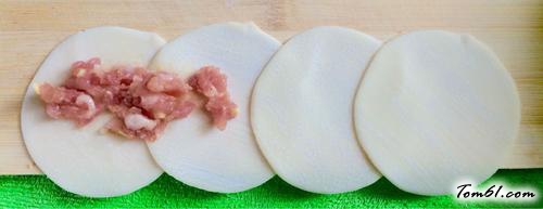 【番茄玫瑰花饺】