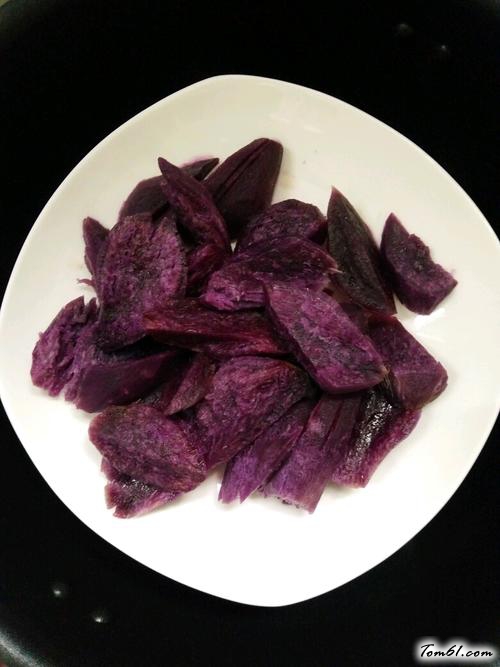 【水晶紫薯卷】