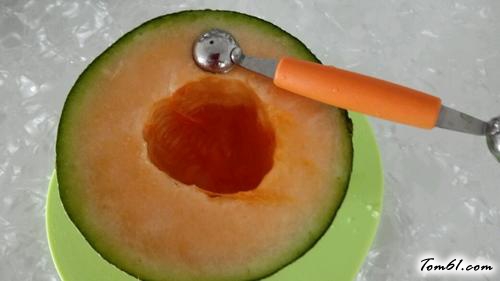 【哈密瓜芋圆捞】