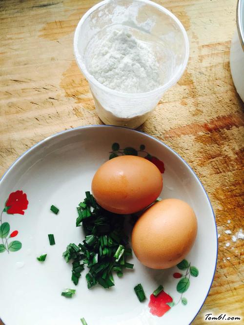 【韭菜鸡蛋饼】