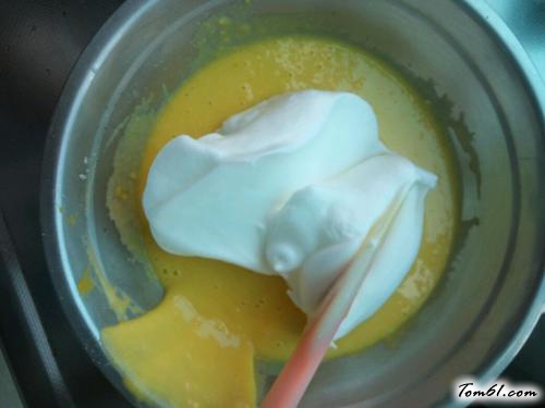 【南瓜玉米面蛋糕】