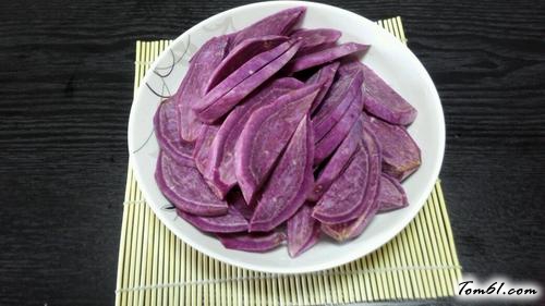 【香煎紫薯饼】