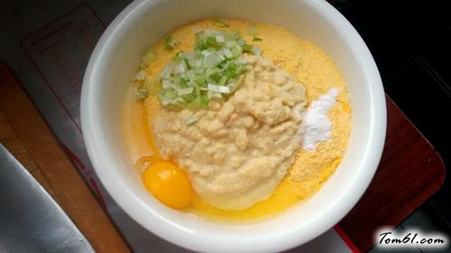 【玉米面菜饽饽】