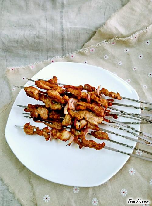 【烤箱烤肉串】