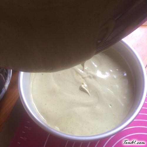 【抹茶戚风蛋糕】