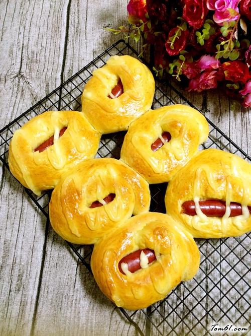 【小麦胚芽热狗面包】