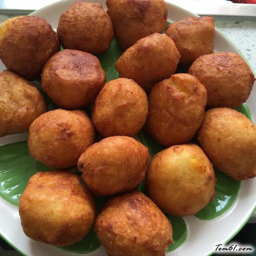 【酸甜红薯丸子】