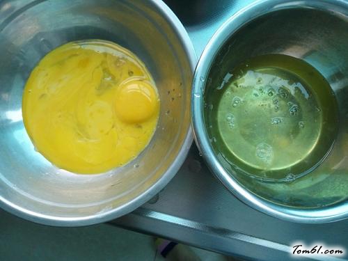 【南瓜玉米面蛋糕】