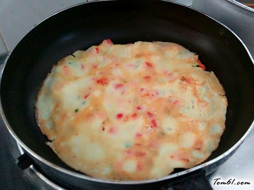 【圣女果煎饼子】