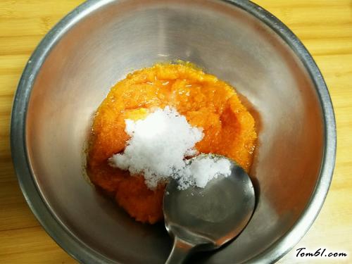 【空心芝麻南瓜饼】