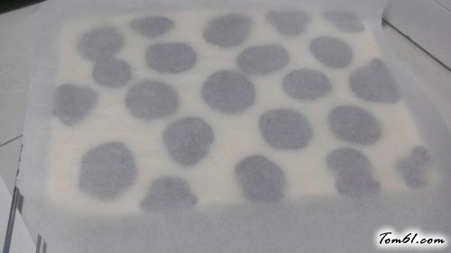 【奶牛花纹蛋糕卷】