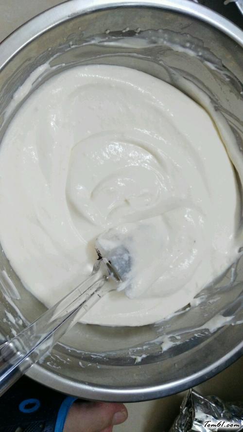 【蓝莓渐变冻芝士蛋糕】