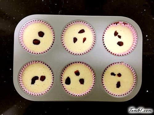 【酸奶蔓越莓麦芬蛋糕】