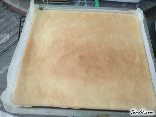 【柠檬巧克力酱蛋糕卷】